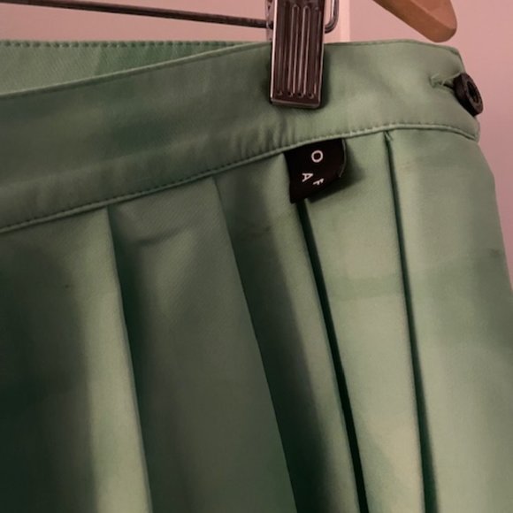 Lazy Oaf Green Pleated Mini Skirt - Picture 3 of 5